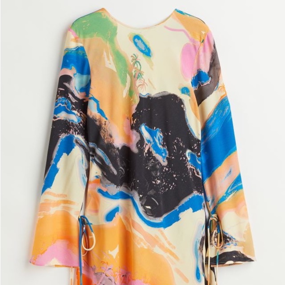 H&M never worn short patterned dress